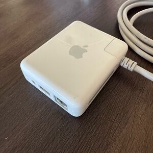Apple White USB Power Adapter with Attached Cable